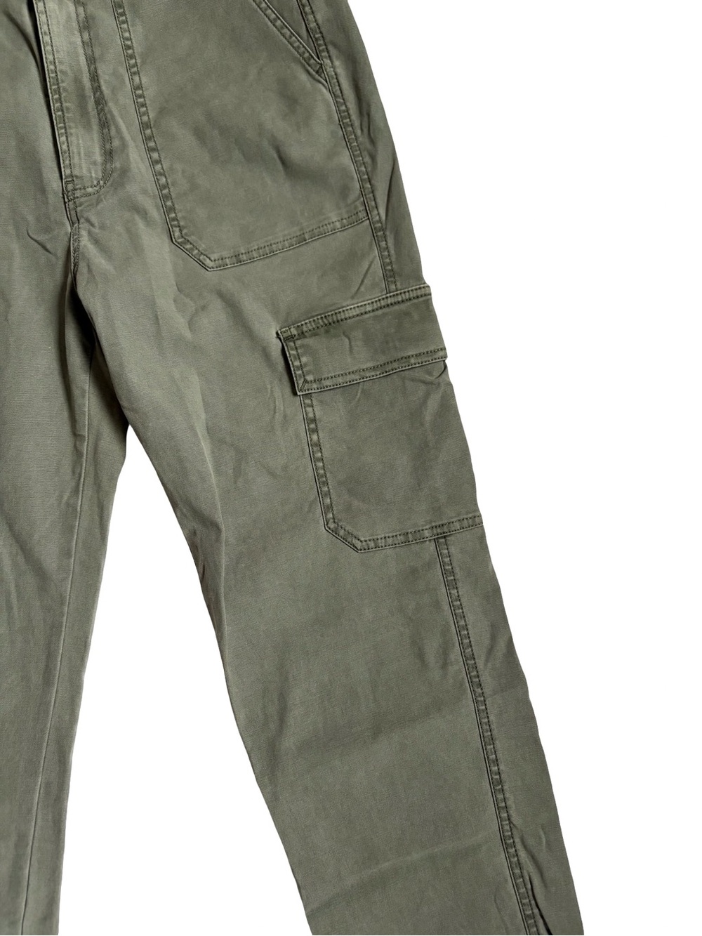 J. Crew AB590 Green New Straight Leg Cargo Pants 28 - Picture 3 of 4